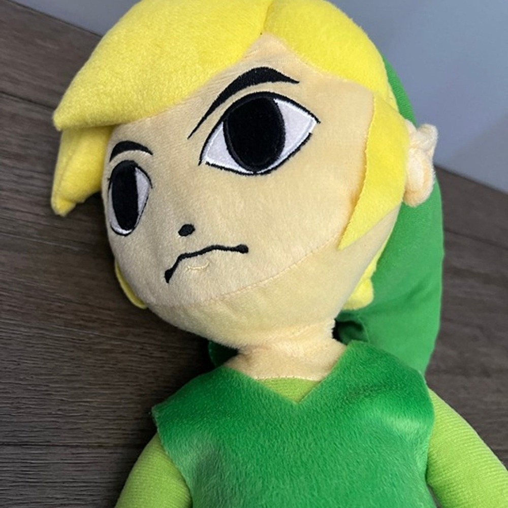 Legend of Zelda Spirit Tracks Link Plush Backpack Nintendo